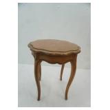 Vintage Side Table 16.25" diameter by 18" tall