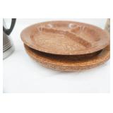 NEW Stainless Steel Coffee Carafe, KYS-ITE Divided Dinner Plates