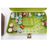 3 Containers full of thread