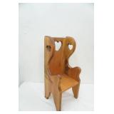 wooden doll chair 19" tall