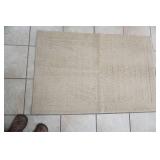 Beige Rug 46"x 30"
