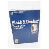 Black & Decker Thermal Carafe Coffee Maker (new with tag)