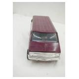 Vintage 1970s Ertl Dodge Custom "Street Van" or Conversion Van. Purple Finish w/"Sunset" or "Transition" graphics on the sides