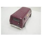 Vintage 1970s Ertl Dodge Custom "Street Van" or Conversion Van. Purple Finish w/"Sunset" or "Transition" graphics on the sides