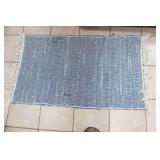 Braided Blue Rug 24"x 48"