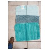 3ct Rubber Backed Bath Rugs