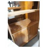 rolling cart with lower double doors