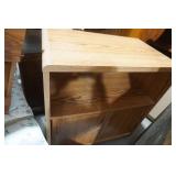 rolling cart with lower double doors