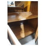 rolling cart with lower double doors