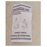 WELDED BOTTLE JACK WITH STORAGE CASE