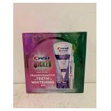 NEW CREST WICKED TRANSFORMATIVE TEETH WHITENING KIT