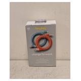 HAYDAY CHARGING CABLES (LIGHTNING TO USB-A) 2PK