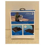 NEW JW 20 WATT 3-IN-1 DESKTOP CHARGING STATION FOR APPLE & ANDROID