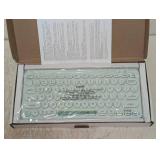 NEW NORTH COMPACT WIRELESS KEYBOARD ( ROUND LOW PROFILE KEYS )