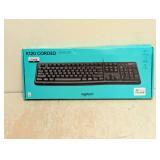 NEW LOGITECH K120 CORDED PLUG & PLAY USB KEYBOARD