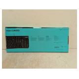 NEW LOGITECH K120 CORDED PLUG & PLAY USB KEYBOARD