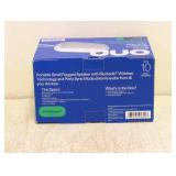 NEW ONN SMALL RUGGED SPEAKER WITH BLUETOOTH WIRELESS TECHNOLOGY