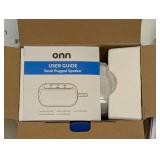 NEW ONN SMALL RUGGED SPEAKER WITH BLUETOOTH WIRELESS TECHNOLOGY