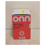 NEW ONN USB POWERED STEREO SPEAKER 5FT 3.5MM AUX INPUT JACK