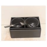 BAIFU JAPANESE STYLE PORCELAIN RAMEN BOWL 2PK