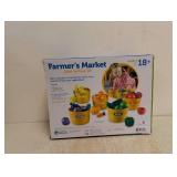 NEW LEARNING RESOURCES FARMERS MARKET COLOR SORTING SET