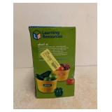 NEW LEARNING RESOURCES FARMERS MARKET COLOR SORTING SET