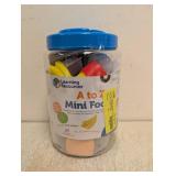 NEW LEARNING RESOURCES A TO Z MINI FOOD