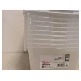 NEW STERILITE TOTES 10PK