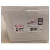 NEW STERILITE TOTES 10PK