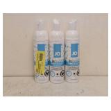 (3) NEW JO REFRESH FOAMING TOY CLEANER
