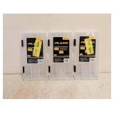 (3) NEW PLANO PROLATCH STOWAWAY ADJUSTABLE COMPARTMENTS