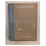 NEW FOLDING TABLE