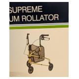 NEW DRIVE DURABLE 3” ALUMINIUM WHEEL ROLLATOR