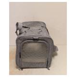 NEW TRAVELING PET CARRIER GRAY