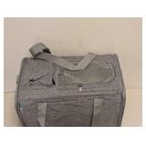 NEW TRAVELING PET CARRIER GRAY