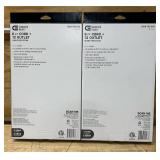 Commercial Electric 6 FT Cord + 12 Outlet lot of 2