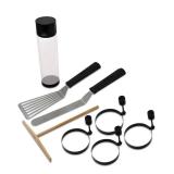 Cuisinart 8-Piece Griddle Breakfast & Crepe Set lot of 2