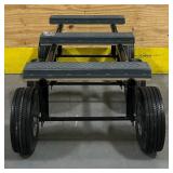 Klutch 1200-Lb. Capacity 6-Wheel All-Terrain Dolly Msrp $169.99