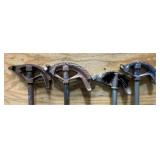 Ridgid Conduit Benders lot of 4