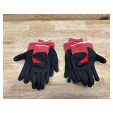 Milwaukee Medium Red Latex Level 1 Cut Resistant Insulated Winter Dipped Work Gloves (lot of 4)