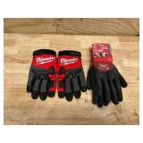 Milwaukee XLarge Work Gloves (lot of 2)
