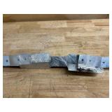 DuraVent DuraPlus Extended Roof Bracket Chimney Support Brace to Stabilize Pipe, 8-Inch Mounting Bracket with Adjustable Legs 67 to 114 Inches, Silver