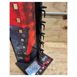 Freestanding sunglass holder display