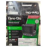 Dyna-Glo Electric Garage Heater, 51,180 BTU, 15,000 Watts, 240 Volts, Model# EG15000DH #76206 Msrp $849.99