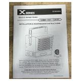 Dyna-Glo Electric Garage Heater, 51,180 BTU, 15,000 Watts, 240 Volts, Model# EG15000DH #76206 Msrp $849.99