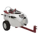 NorthStar Tow-Behind Trailer Boom Broadcast and Spot Sprayer, 21 Gallons, 2.2 GPM, 12 Volt DC