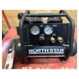NorthStar Portable Quiet Electric Air Compressor, 1 HP, 2-Gallon, 2.4 CFM @ 90 PSI MSRP $260 (read description)