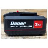 Bauer 20V 3AH Lithium Battery Pack 1702C-B lot of 2