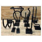 Wall Mounted Hooks lot of 10
