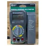 Commercial Electric Manual-Ranging Multimeter